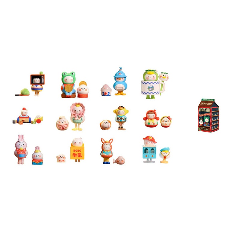 Vintage Collectibles Store - POP MART Bobo&Coco Collezione Vintage General