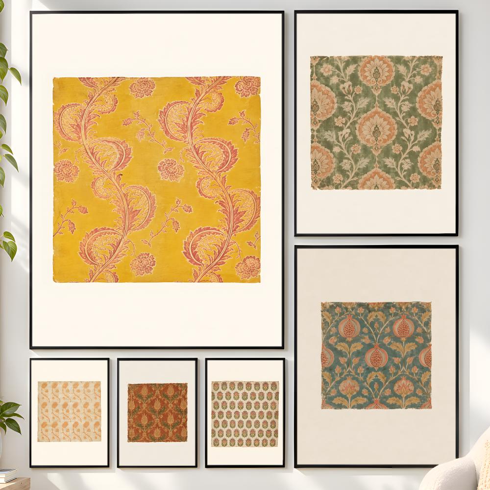 Vintage Collectible Posters - Poster della collezione di tessuti vintage