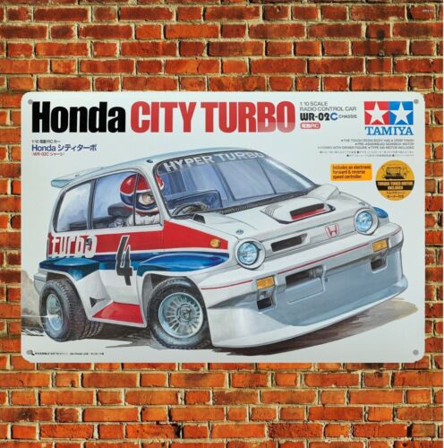 Vintage Collectible Plates - Poster in Metallo Vintage Auto RC,