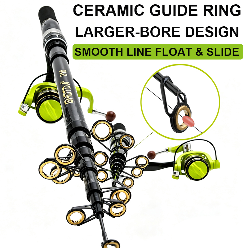 Canna da pesca e mulinello com - Developing Tank Reel recensione e prezzo