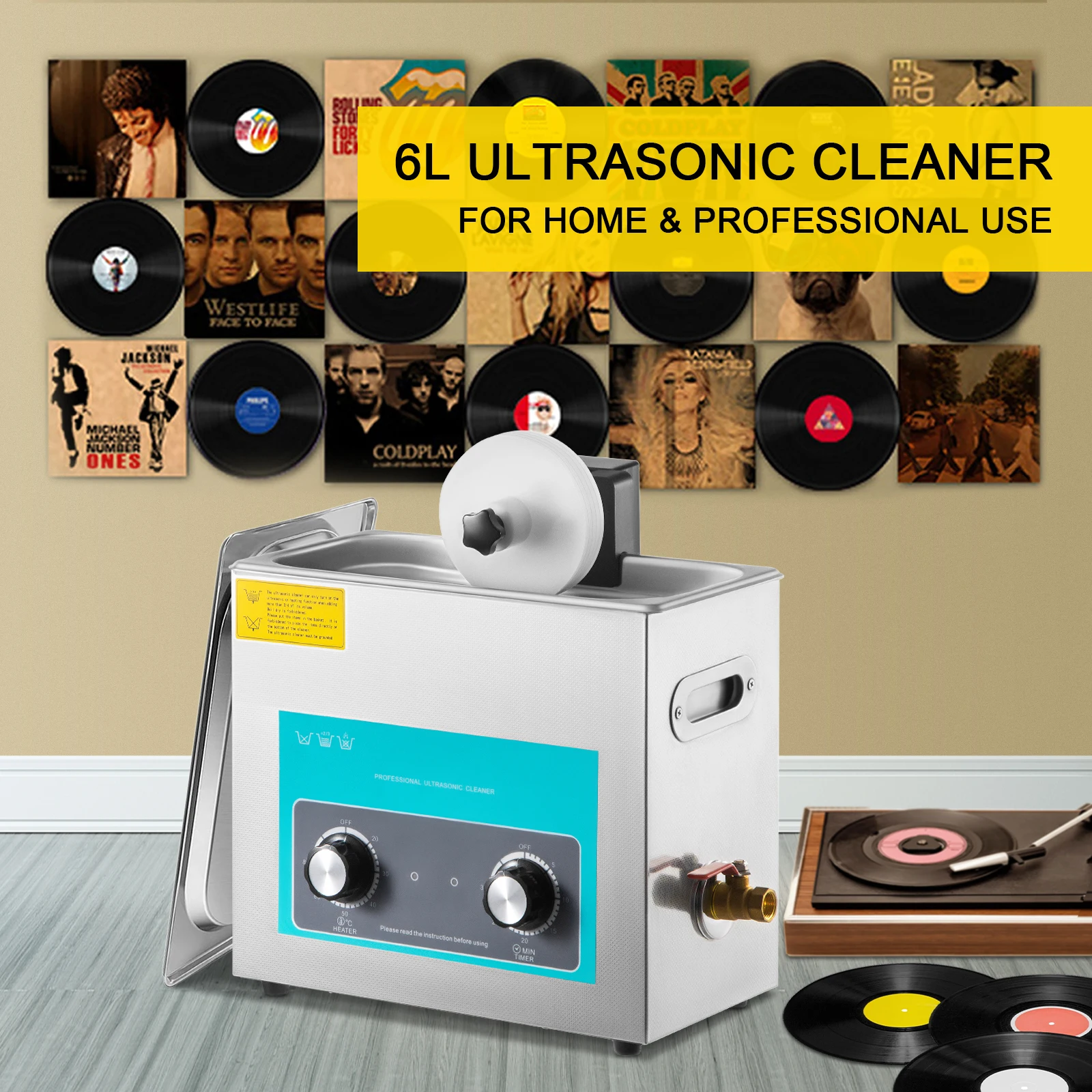 SIHAO Pulitore per Dischi in V - Vinyl Record Cleaner recensione e prezzo