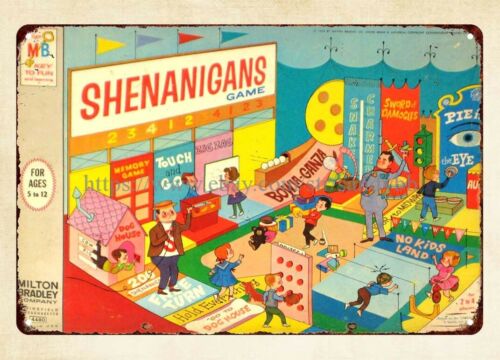 Targa in metallo Shenanigans B - Vintage Collectibles Store recensione e prezzo