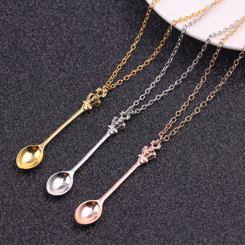 Collana con Ciondolo a Forma d - Vintage Collectible Spoons recensione e prezzo