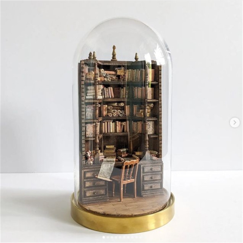 Libreria in Miniatura Decorati - Vintage Collectible Books recensione e prezzo