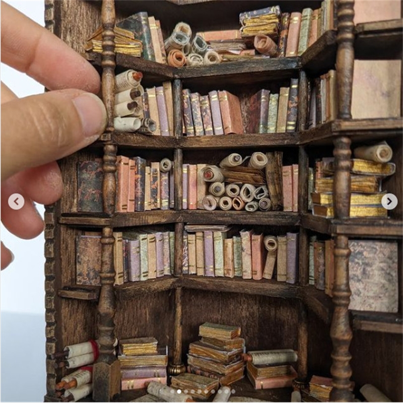 Libreria in Miniatura Decorati - Vintage Collectible Books recensione e prezzo