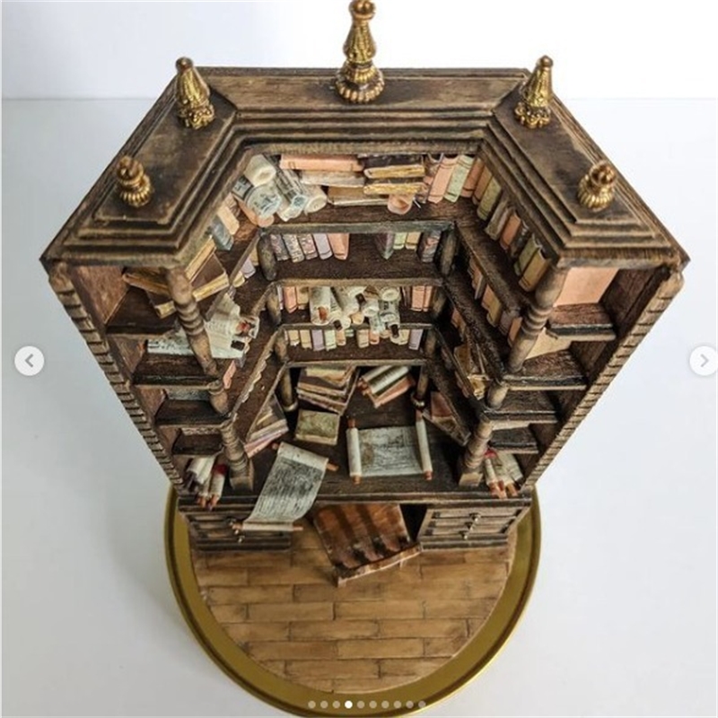 Libreria in Miniatura Decorati - Vintage Collectible Books recensione e prezzo