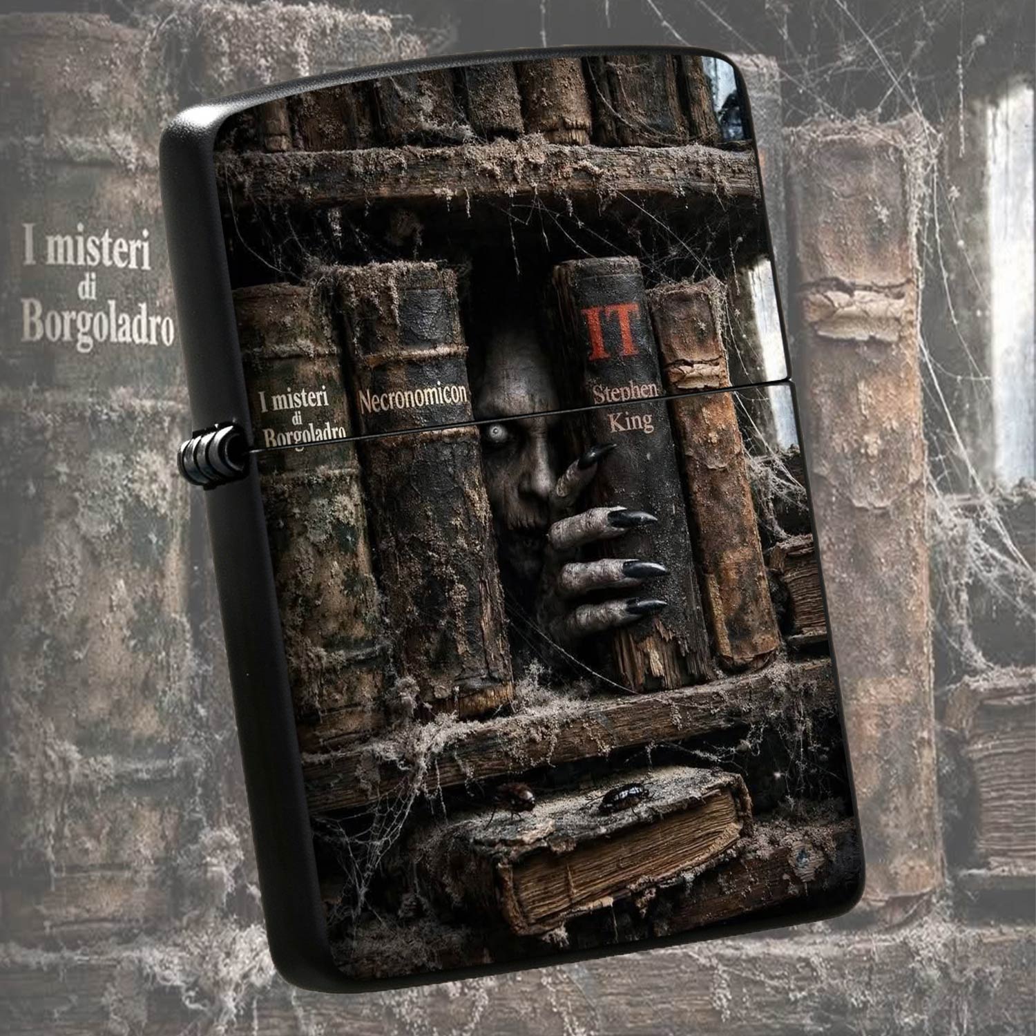 Accendino a tema vintage con u - Vintage Collectible Books recensione e prezzo
